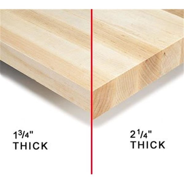 Nexel Nexel Industries BTM730 Maple Butcher Bench Top; Wood - 30 x 72 x 1.75 in. BTM730 - main